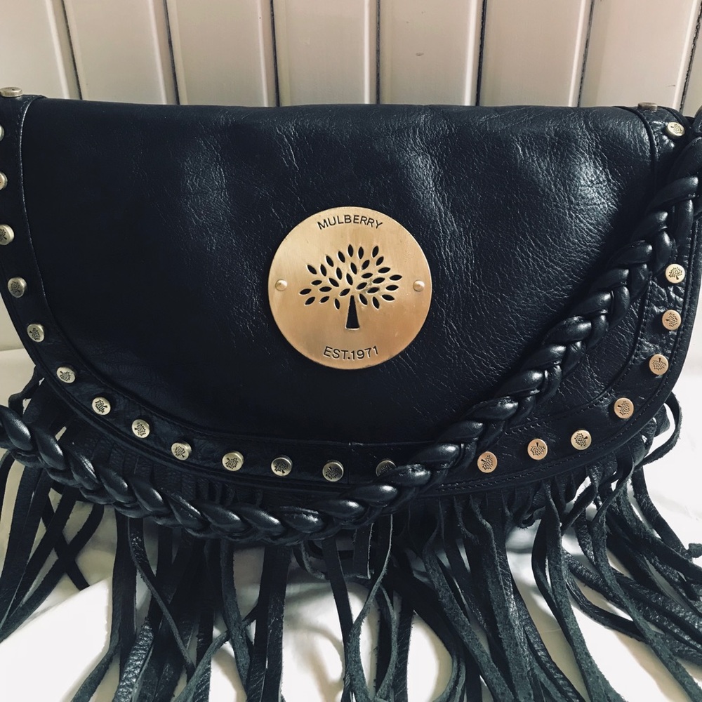 Mulberry Daria bag with fringes
